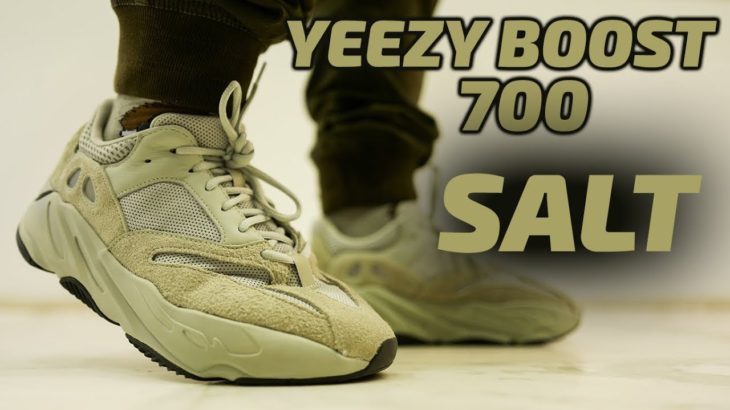 yeezy boost 700 salt on feet ||| 1 year after they release 2/23/2019