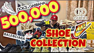 500,000+ NA SHOE COLLECTION KO ,YEEZY,LOUIS VUITTON,GUCCI AND MORE!!