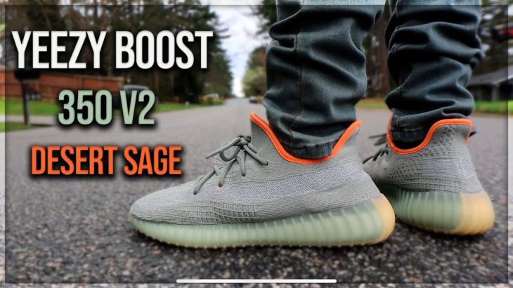 Adidas Yeezy Boost 350 V2 Desert Sage On Foot & Review