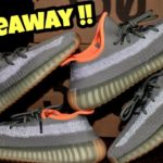 CRAZY GIVEAWAY !!  YEEZY 350V2 DESERT SAGE !! Two Pairs + Review & On Feet