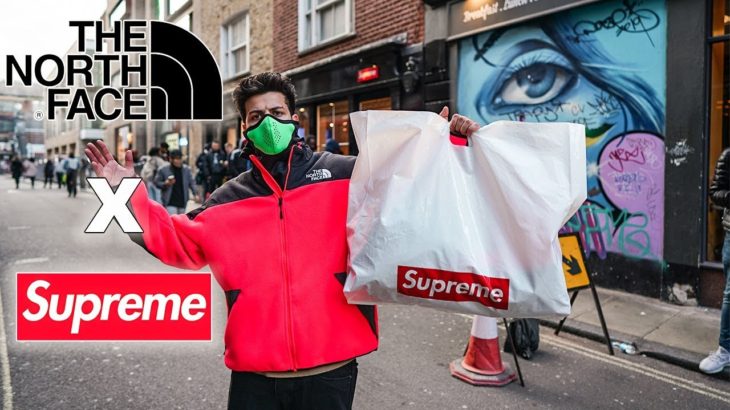 Crazy Supreme x The North Face London Drop (He Spent £5000!!!)