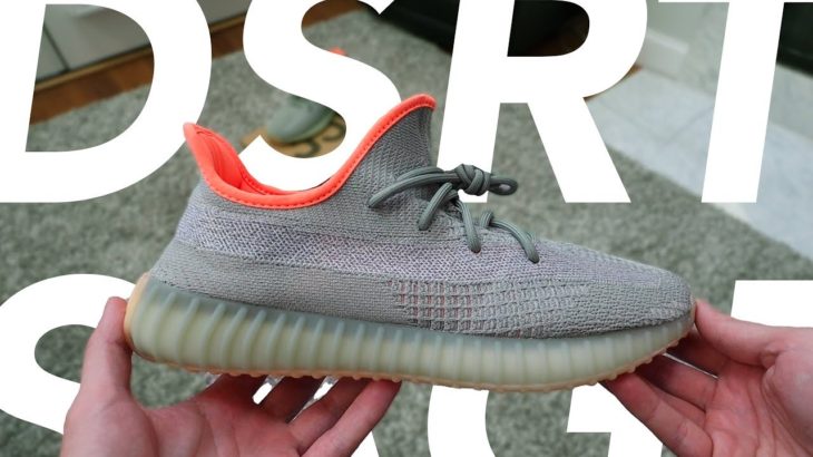 GIVEAWAY! ADIDAS YEEZY 350 V2 DESERT SAGE REVIEW + ON FEET