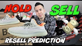 HOLD OR SELL YEEZY 350 V2 “DESERT SAGE” RESELL PREDICTION