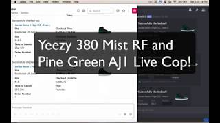 Pine Green and Yeezy 380 Mist Drop