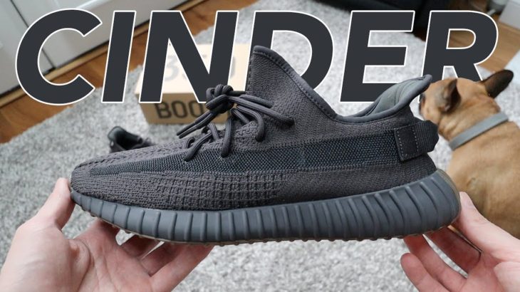 QUALITY CONTROL NOT GOOD! ADIDAS YEEZY 350 V2 CINDER REVIEW + ON FEET (GIVEAWAY)