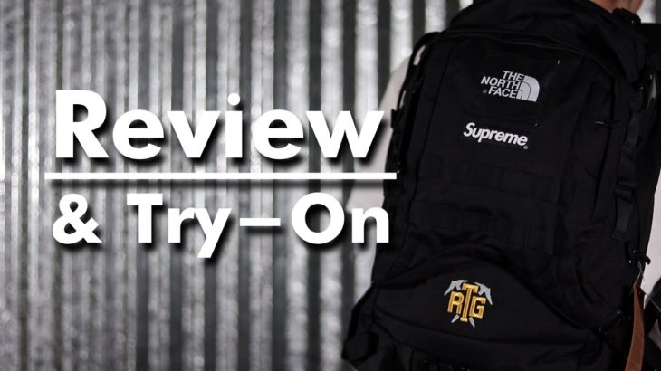 Supreme X The North Face “RTG” Backpack Review and Try-On | SS20 Week 3