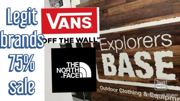 Vans of the Wall | North Face brands | 999% Legit