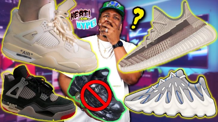 WTF ARE THESE! Fire Upcoming 2020 Sneaker Releases! YEEZY ZYON, OFF WHITE AIR JORDAN 4, & YEEZY 451!
