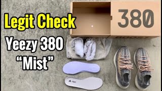 Yeezy 380 “Mist” Legit Check