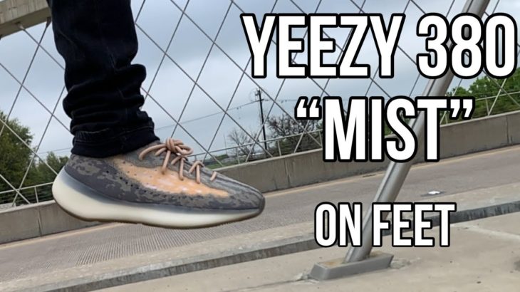 Yeezy 380 “Mist” On Feet