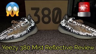 Yeezy 380 Mist Reflective Review and On Foot