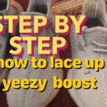 lace up yeezy boost technique