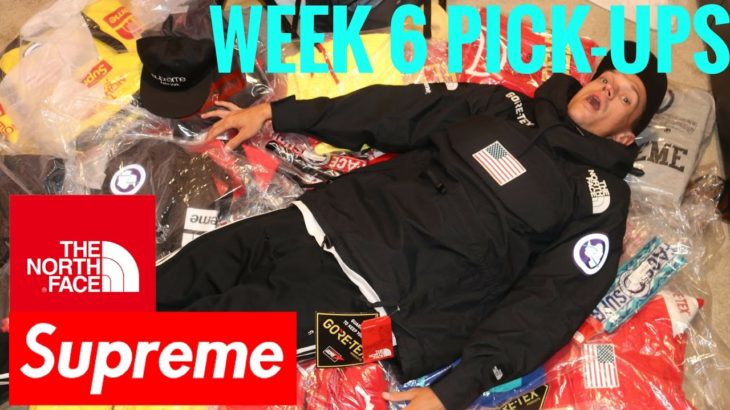6 RACKS ON SUPREME x TNF?! WEEK 6 PICKUPS (THE NORTH FACE GORE-TEX)
