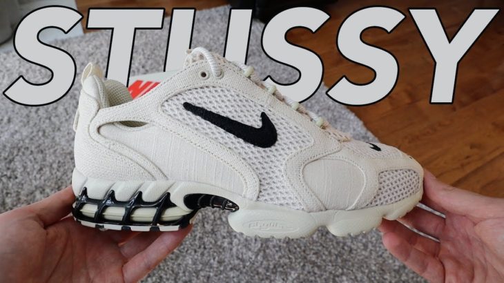 CREATED BY LEAD YEEZY SNEAKER DESIGNER! NIKE x STUSSY AIR ZOOM SPIRIDON CAGE 2 REVIEW + ON FOOT