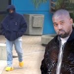 Kanye West Brightens Up With Gloomy Day By Sporting Electric Yellow Yeezy Kicks