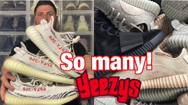 MY ENTIRE YEEZY collection plus giveaway details!