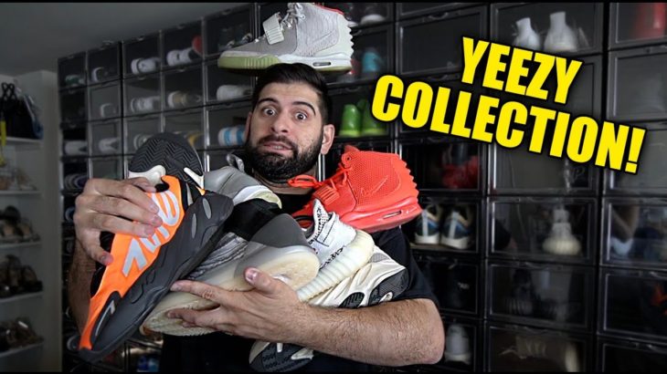 My ENTIRE Yeezy Sneaker Collection!! (20+ PAIRS KANYE WEST SNEAKERS)