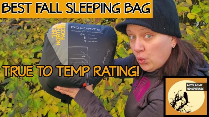 The North Face Sleeping Bag Review (Dolomite 40F/4C) Best 40 Degree Sleeping Bag