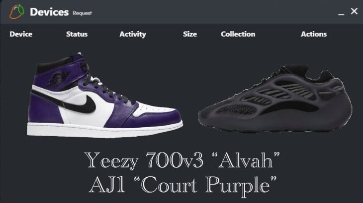 Yeezy 700 V3 “Alvah” & Air Jordan 1 “Court Purple” Live Cop with Project Destroyer & Mango Frenzy