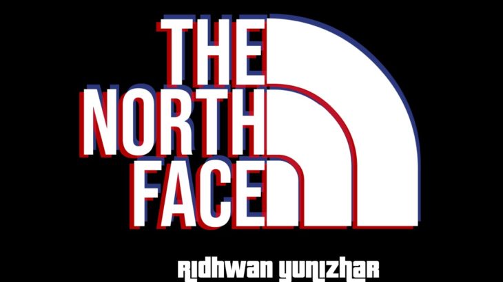 Cara membuat logo THE NORTH FACE||PIXELLAB