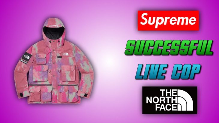SUCCESSFUL Supreme x North Face Live Cop – Manual Checkout