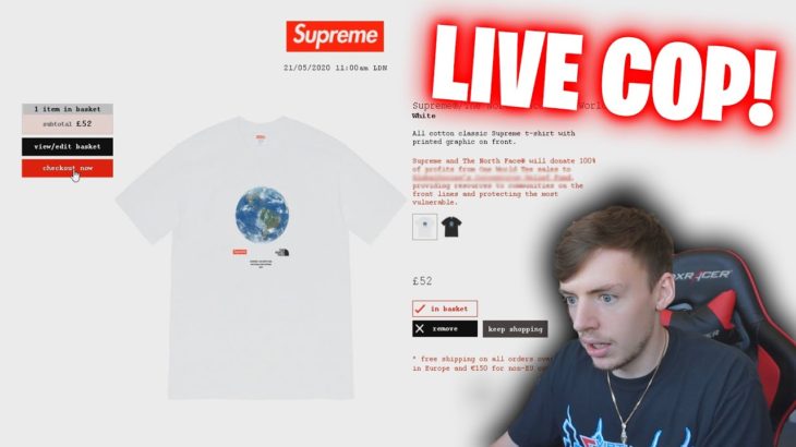 SUPREME LIVE COP! SUPREME THE NORTH FACE SS20 WEEK 13