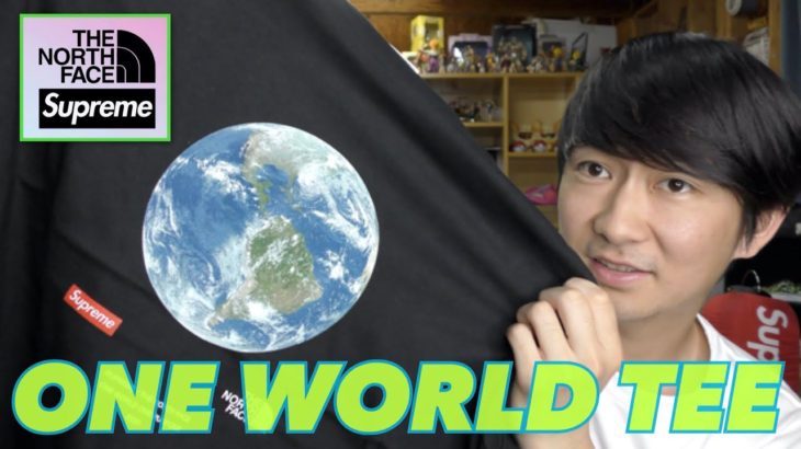 SUPREME ×THE NORTH FACE one world tee 開封　20SS