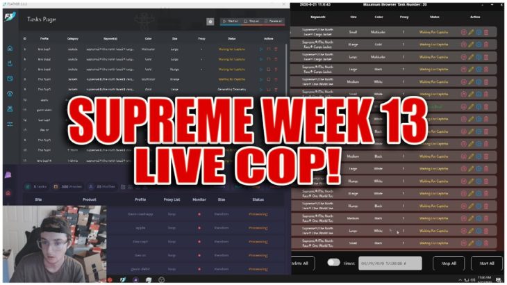 SUPREME WEEK 13 LIVE COP (The North Face Part 2!)