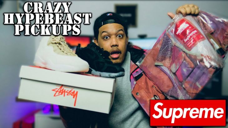 UNBOXING FIRE PICKUPS // VERY LIMITED SNEAKERS & SUPREME/THE NORTH FACE SS20 PIECES!