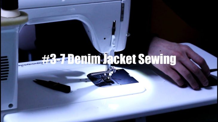 【Vlog】＃3-7 デニムジャケット縫製【日常の作業風景】