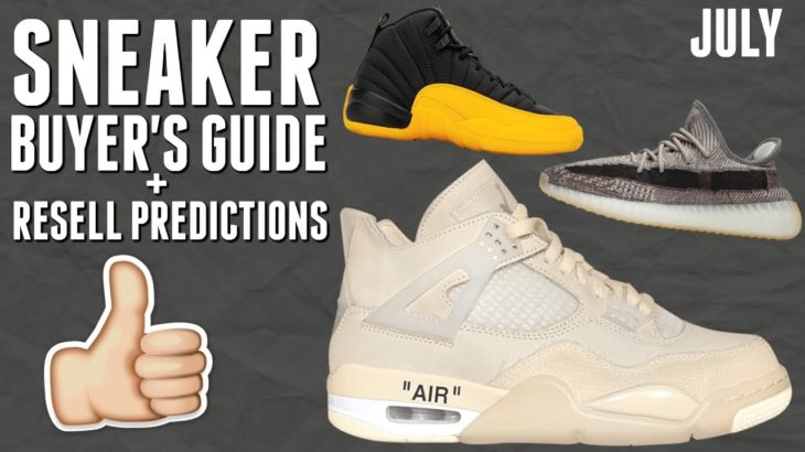 July Sneaker Releases + Resell Predictions (Yeezy Zyon, OFF-WHITE Jordan 4, & MORE!)