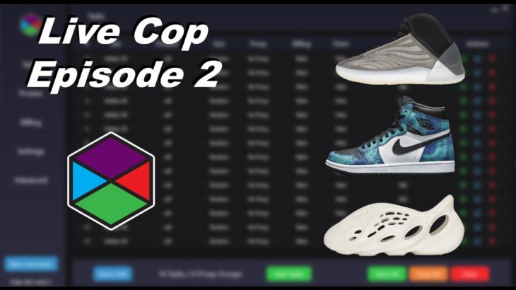 Live Cop Episode 2 | Yeezy Barium, Air Jordan 1 Tie Dye, & Yeezy Foam Runner!