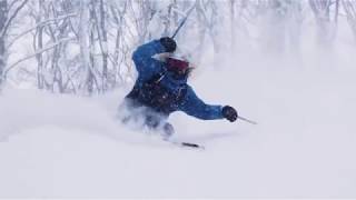 The North Face Athletes Skiing Myoko Kogen Japan