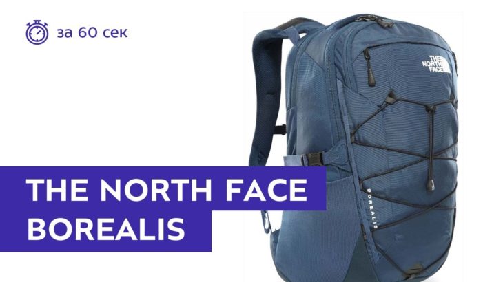 Рюкзак The North Face Borealis Blue Wing Teal за 60 секунд