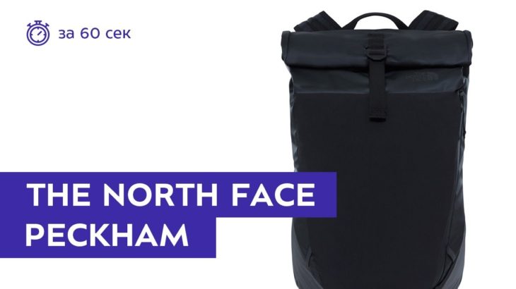 Рюкзак The North Face Peckham Black за 60 секунд