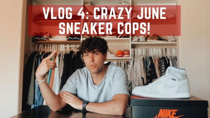 Vlog 4: CRAZY RELEASES! Yeezy Barium, Jordan 1 Tie Dye, Yeezy Foam Runner (June 20-27)