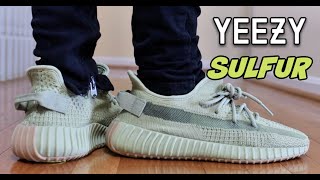 (WORST YZY EVER ?) YEEZY 350 V2 “SULFUR” REVIEW & ON FEET