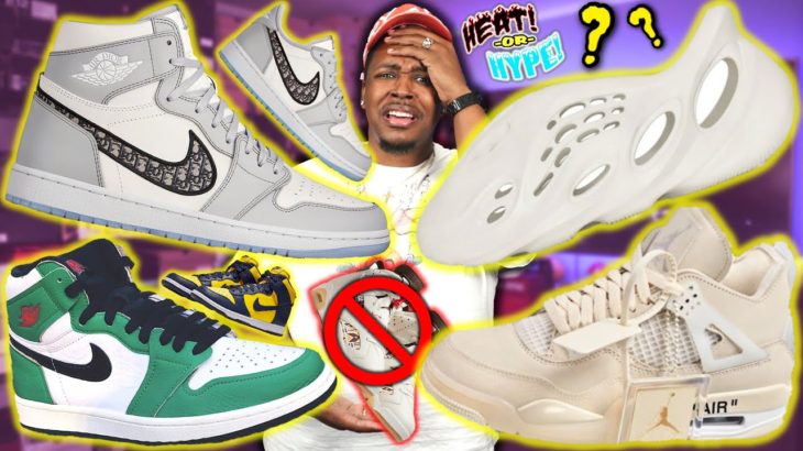 WTF ARE THESE! Fire Upcoming 2020 Sneaker Releases! DIOR JORDAN 1, YEEZY FOAM RNR, & OFF-WHITE 4!