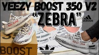 ADIDAS YEEZY BOOST 350 V2 “ZEBRA” l A FIRST LOOK l REVIEW l ON FEET l 이지 ‘지브라’