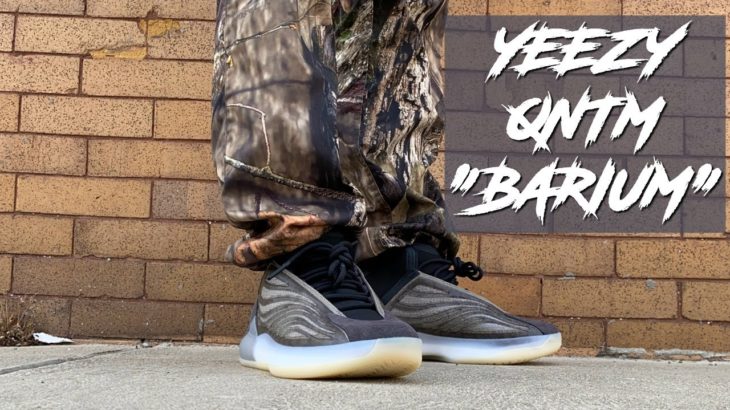 HONEST REVIEW OF THE YEEZY QNTM “BARIUM”!!! YEEZY QNTM “BARIUM” REVIEW & ON FOOT IN 4K!!!