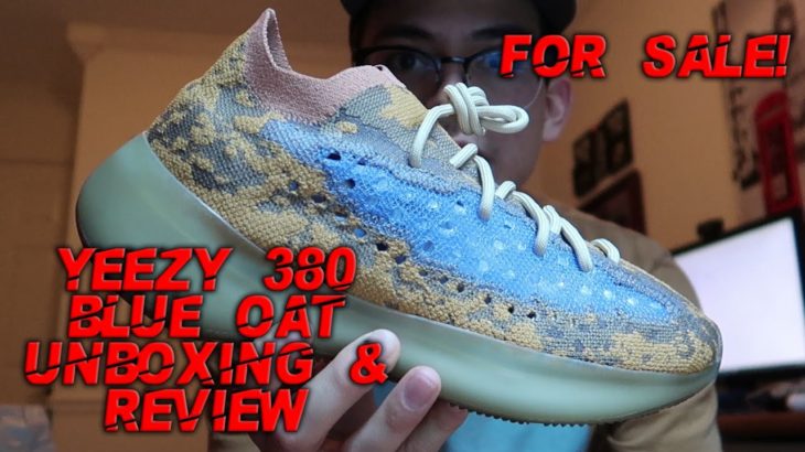ADIDAS YEEZY 380 BLUE OAT UNBOXING & REVIEW *FOR SALE*