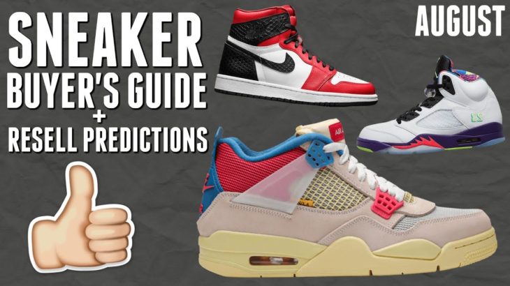 August Sneaker Releases + Resell Predictions (Jordan 4 Union, Yeezy Azareth, & More!)