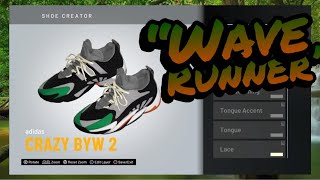 How To Make Custom Adidas Yeezy Boost 700 “Wave Runner” in NBA 2k20 Shoe Creator