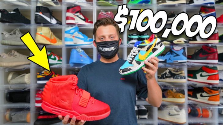 My Entire $100,000 Sneaker Collection *INSANE*