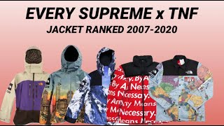 Ranking Every Supreme x The North Face Jacket 2007-2020
