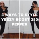 4 WAYS TO STYLE THE YEEZY BOOST 380 PEPPER (non reflective)