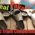 ADIDAS YEEZY SLIDE REAL VS FAKE VS $20 CHEAP PAIR! HOW TO SPOT A REPLICA!!!