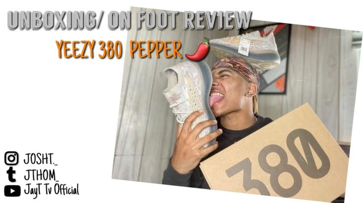 Adidas YEEZY 380 “Pepper” UNBOXING + ON FOOT