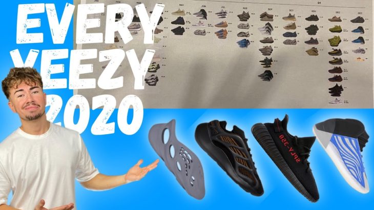 EVERY YEEZY RELEASING 2020 | KANYE LEAKED IT ALL!!