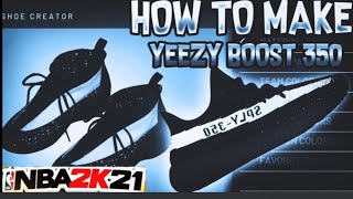 HOW TO MAKE Yeezy Boost 350 V2 OREOS IN NBA2K21😳| *RAREST SHOE IN THE GAME!😱|HAVE DRIP💧